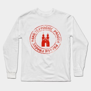 praque stamp t-shirt Long Sleeve T-Shirt